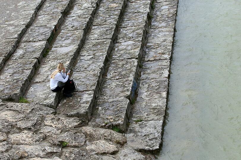 Ein Stück wilde Natur mitten in der Stadt &ndash; die Bilder von der Isar am Wochenende.