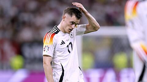 Im Eröffnungsspiel gegen Schottland mit dem ersten Tor dieser EM, danach ein bisschen im Schatten von Jamal Musiala und Ilkay Gündogan: Leverkusens Meister Florian Wirtz, der bislang in jedem Spiel in der Startelf stand - auch im Achtelfinale gegen Dänemark?