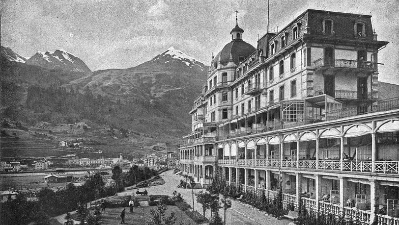 Romanvorlage: das Sanatorium Valbella. Romanvorlage: das Sanatorium Valbella.