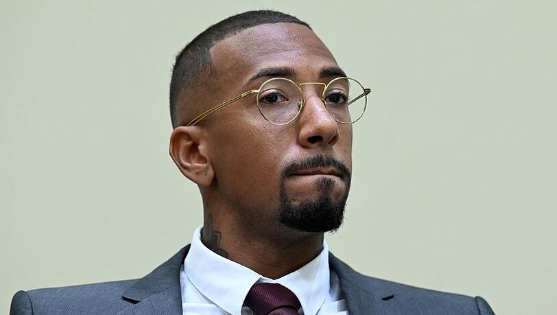 Jérôme Boateng am Donnerstag vor Gericht.