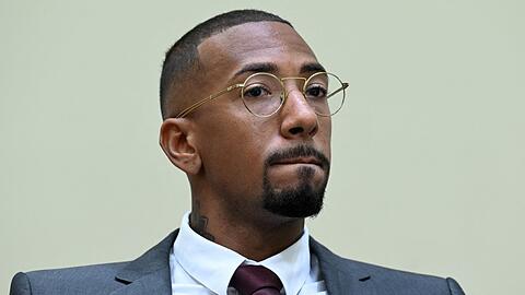 Jérôme Boateng am Donnerstag vor Gericht.