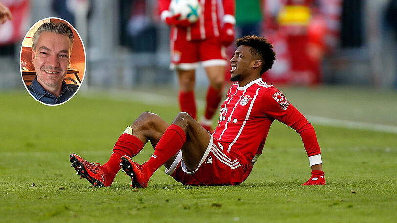 Frankreich-Experte Alexis Menuge (kl. Bild) spricht über den Ausfall von Kingsley Coman.