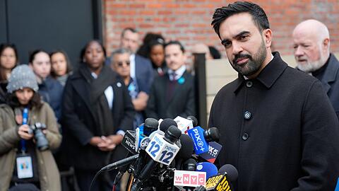 Zwischen Wahlsieg und Amtsantritt dürfte Mamdani es tunlichst vermeiden wollen, in Konflikte hineingezogen zu werden. (Archivbild)