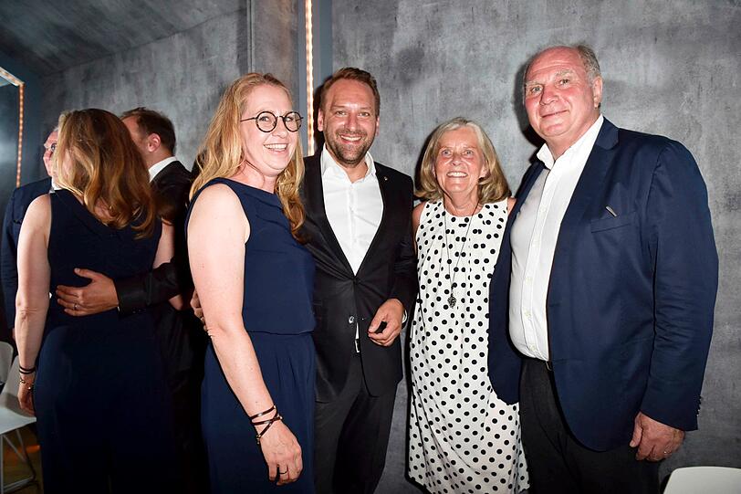 Susanne Stühler, Daniel Stühler, Susanne Hoeneß und Uli Hoeneß