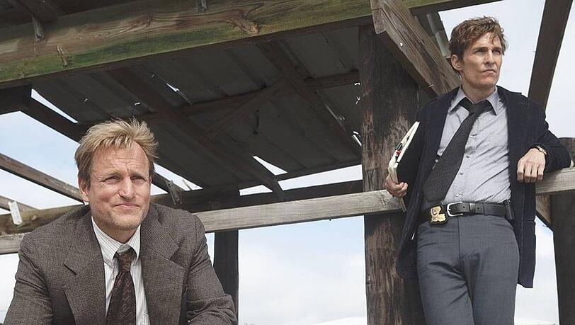 Bald wiedervereint? Matthew McConaughey (r.) und Woody Harrelson in "True Detective".