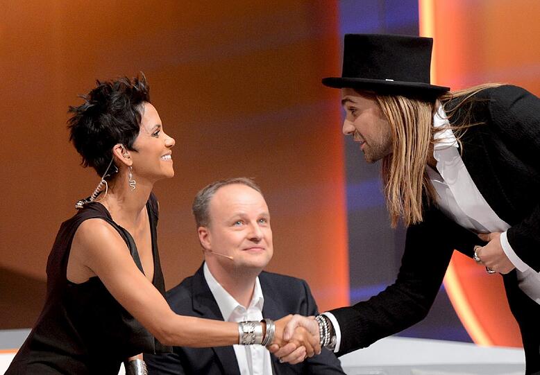 Geigenstar David Garrett als Gast bei "Wetten, dass...?".