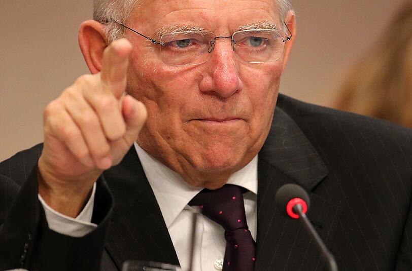 Wolfgang Schäuble forderte am freitag eine Stärkung der EU-Außengrenzen.