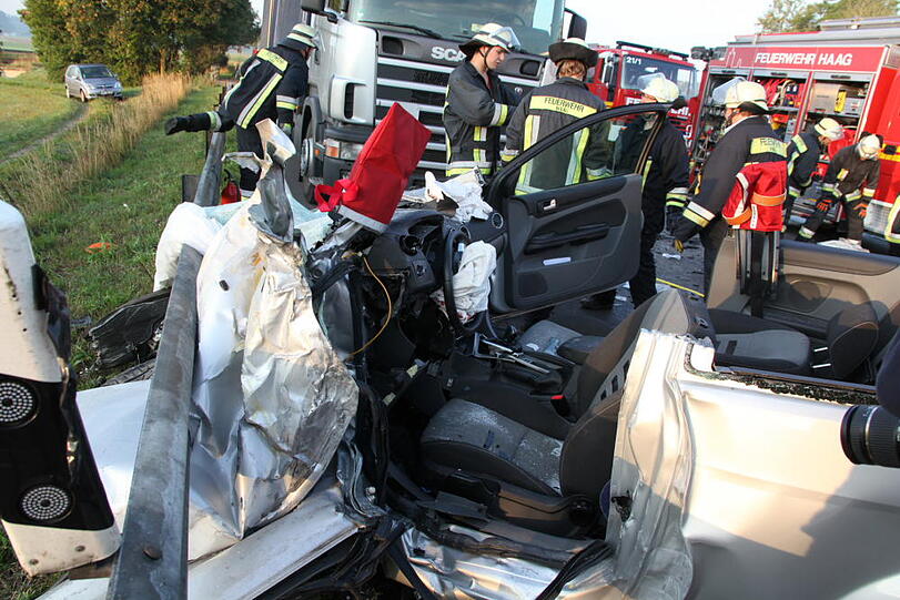 Bilder vom Unfallort.