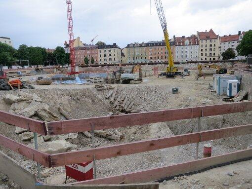 Fast ein Jahr her: Das ganze Areal ist rund 13 000 Quadratmeter groß.