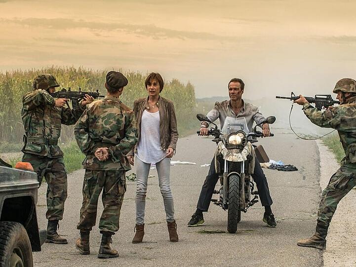 Szene aus dem RTL-Katastrophen-Film "Helden"