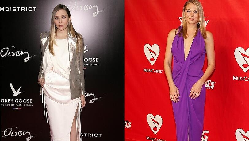 Elizabeth Olsen (li.) kombiniert Silber mit Weiß, LeAnn Rimes testet die neue Trend-Farbe Lila Elizabeth Olsen (li.) kombiniert Silber mit Weiß, LeAnn Rimes testet die neue Trend-Farbe Lila
