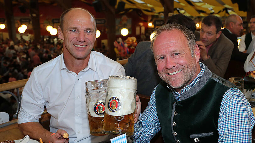 Hansi Pflügler (l.) und Hansi Dorfner.