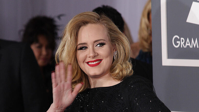 Adele im Jahr 2012 - seitdem hat die Sängerin fast 50 Kilo abgenommen.