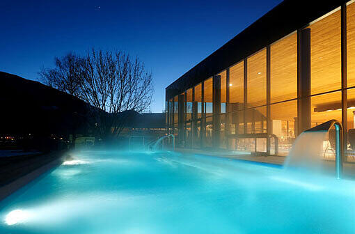 Einfach mal abtauchen im Relaxbad Balneum in Sterzing
