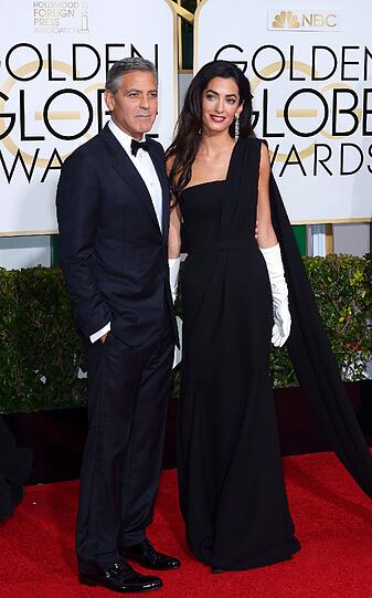 George Clooney und Amal