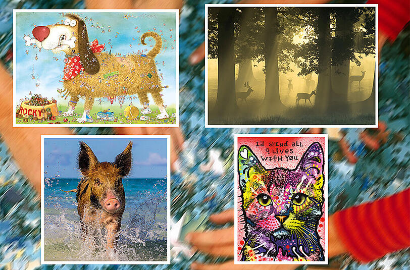 Von jedem Puzzle verlosen wir vier Exemplare.