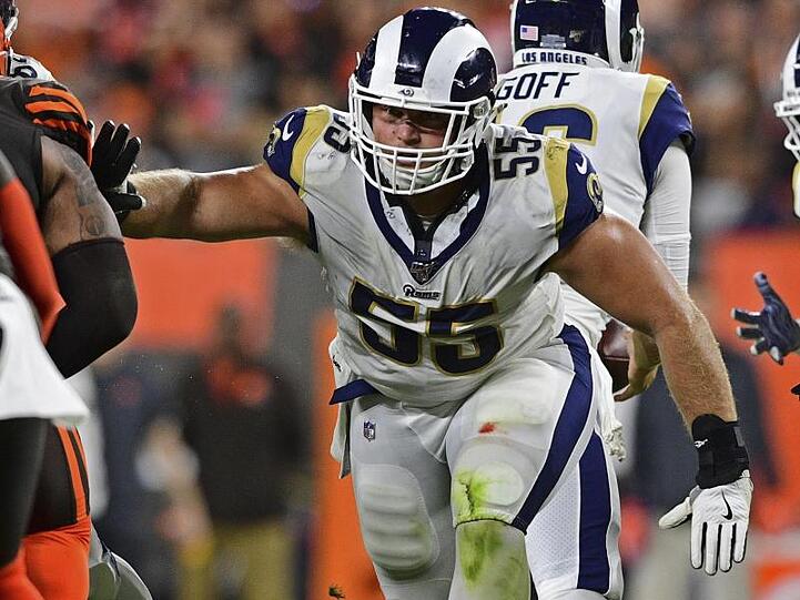 NFL-Profi Brian Allen von den Los Angeles Rams hat sich mit dem Coronavirus infiziert.