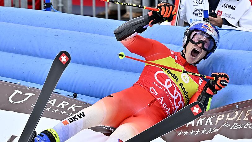 In dieser Saison eine Klasse für sich: Der Schweizer Ski-Star Marco Odermatt.