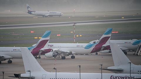 Eine Eurowings-Maschine musste in Bilbao zwischenlanden. (Symbolbild)