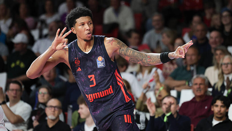 Neuzugang mit Potenzial: Bayerns MarJon Beauchamp deutet beim 96:77 gegen Hamburg in der Bundesliga an, welche Klasse er besitzt. Neuzugang mit Potenzial: Bayerns MarJon Beauchamp deutet beim 96:77 gegen Hamburg in der Bundesliga an, welche Klasse er besitzt.