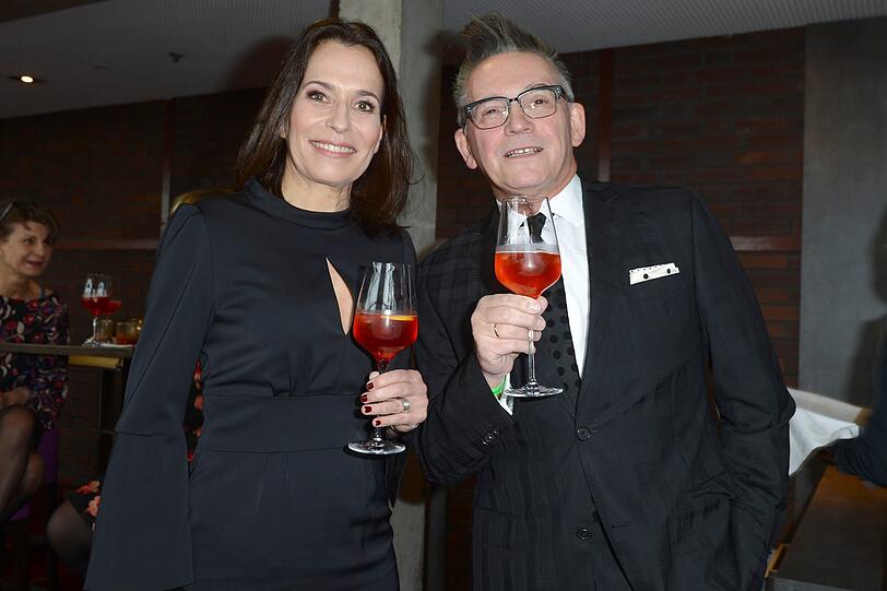 Anne Will und Götz Alsmann