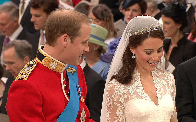 Kate und William - sie sind jetzt Duke und Duchess von Camebridge.