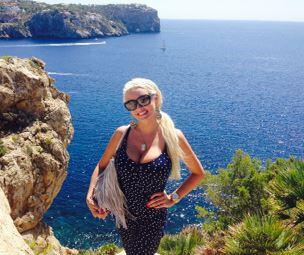 Daniela Katzenberger auf Mallorca.