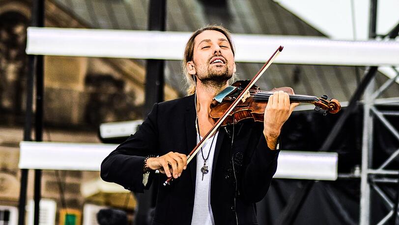 David Garrett gönnt sich.