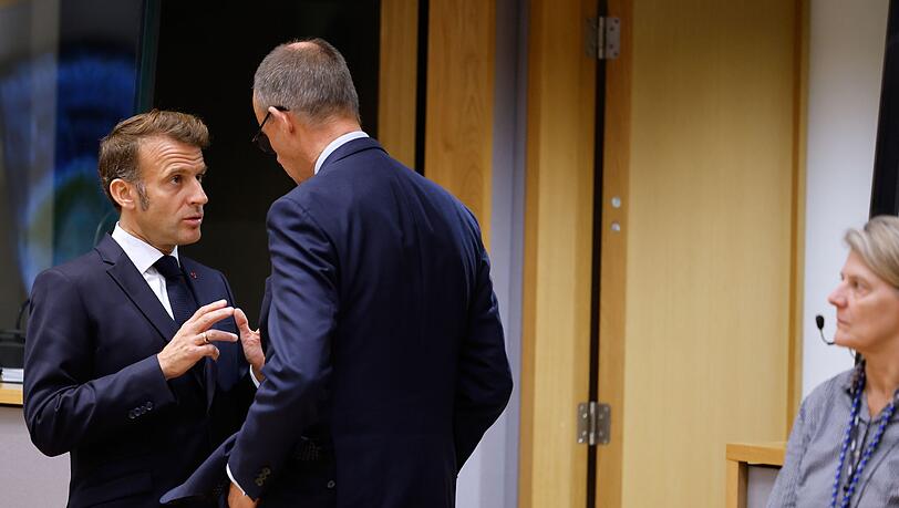 Bundeskanzler Friedrich Merz (CDU) und der französische Präsident, Emmanuel Macron, haben zum "Summit on European Digital Sovereignty" eingeladen. (Archivfoto) Bundeskanzler Friedrich Merz (CDU) und der französische Präsident, Emmanuel Macron, haben zum "Summit on European Digital Sovereignty" eingeladen. (Archivfoto)