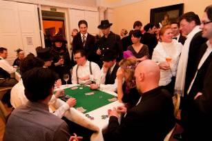 Auch am Spieltisch geht es hoch her