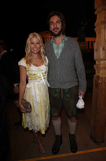 Max Wiedemann mit Freundin Tina Kaiser.