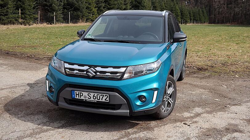 Die Front des Vitara ist nach wie vor ein typisches Erkennungszeichen für den Trendsetter.