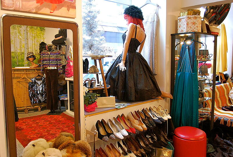 Die schönsten Münchner Second Hand Geschäfte. Hier Alexa's in der Utzschneiderstraße 10. www.alexas.de