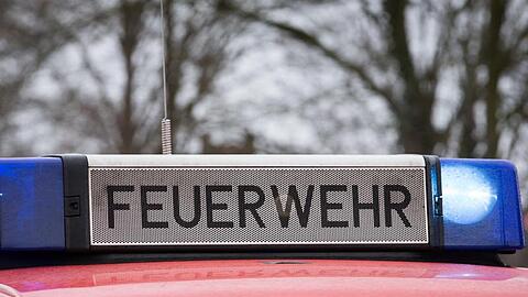 Das Blaulicht eines Feuerwehrautos leuchtet an einem Einsatzort. Foto: Friso Gentsch/dpa/Symbolbild