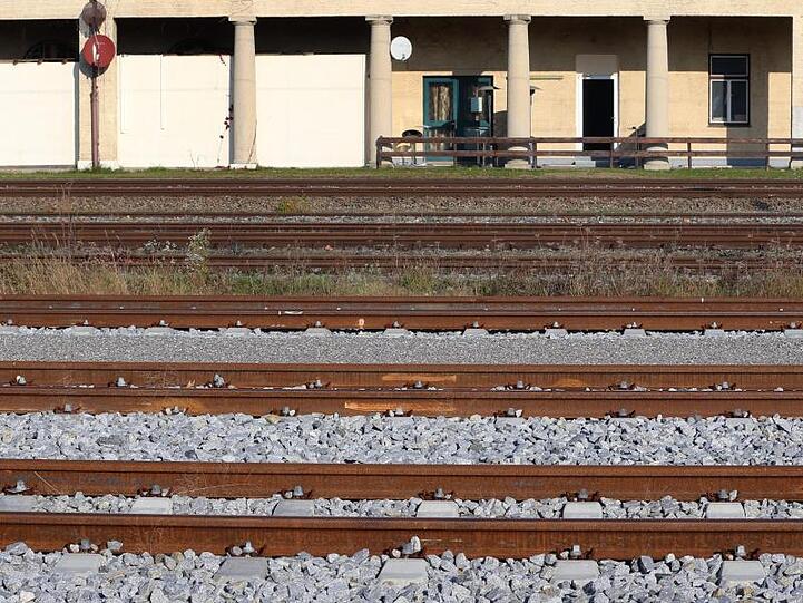 Der Güterbahnhof Lindau-Reutin. Foto: Karl-Josef Hildenbrand/Archiv