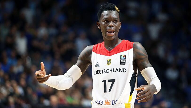 NBA-Star bei den Atlanta Hawks: Dennis Schröder. NBA-Star bei den Atlanta Hawks: Dennis Schröder.