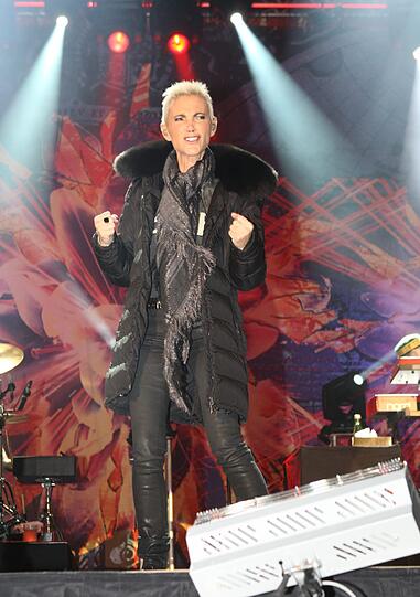 Auftaktkonzert zur Skisaison 2011/2012: Am Samstag trat die schwedische Popband Roxette auf.