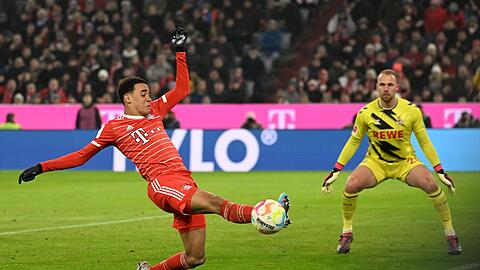 Der FC Bayern kommt auch gegen Köln nicht über ein 1:1 hinaus.
