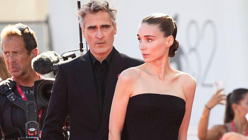 Joaquin Phoenix und Rooney Mara bei ihrem gemeinsamen Red-Carpet-Auftritt.