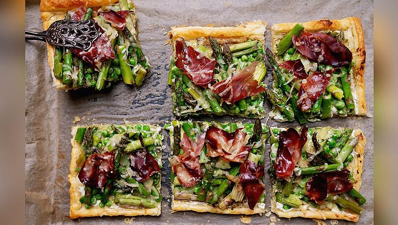 So l&auml;sst sich gr&uuml;ner Spargel am besten genie&szlig;en.