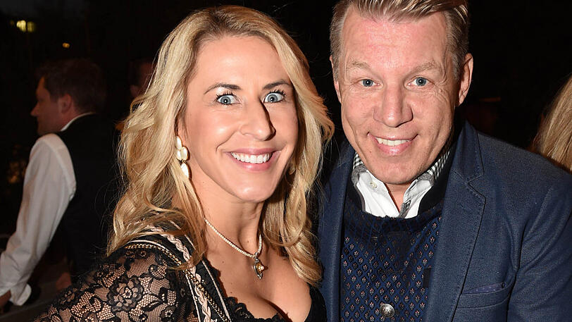 Axel Kahn mit Freundin Sarah Käckel