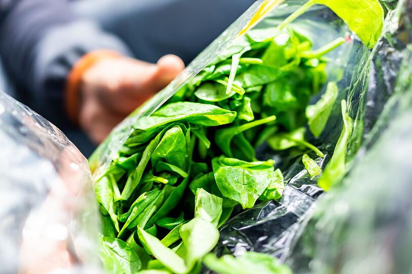Das lag daran, dass durch das Schneiden der Bl&auml;tter der nat&uuml;rliche Schutz gegen Bakterien und Pilze verloren geht. Der an den Schnittfl&auml;chen entstehende Zellsaft zieht nicht nur Keime an, die Plastikverpackungen bieten zudem einen perfekten N&auml;hrboden f&uuml;r deren Verbreitung, denn unter der Folie ist es warm und feucht.