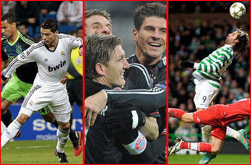 Real Madrid oder doch Celtic Glasgow? Hier die möglichen Achtelfinalgegner.