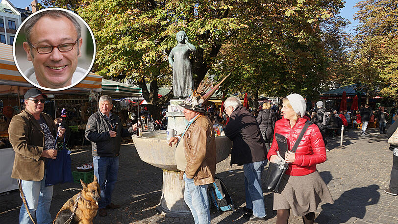 Hält wenig vom Alkoholverbot am Viktualienmarkt: AZ-Lokalredakteur Ralph Hub