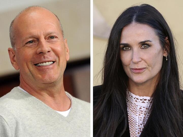 Bruce Willis und Demi Moore waren elf Jahre lang ein Paar.