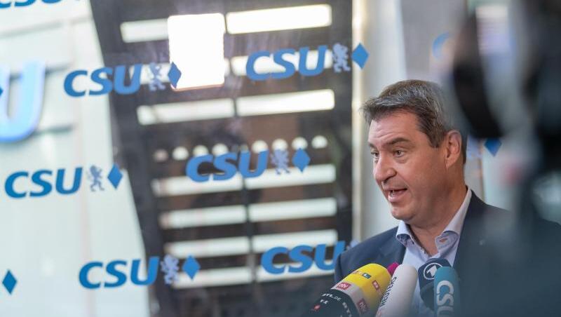 Markus Söder, CSU-Parteivorsitzender und Ministerpräsident von Bayern. Foto: Peter Kneffel Markus Söder, CSU-Parteivorsitzender und Ministerpräsident von Bayern. Foto: Peter Kneffel