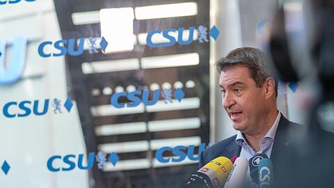 Markus Söder, CSU-Parteivorsitzender und Ministerpräsident von Bayern. Foto: Peter Kneffel