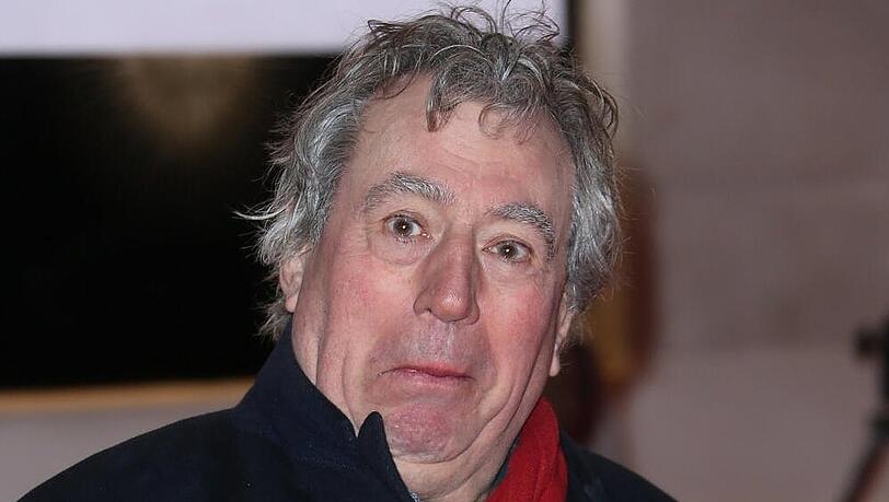 Terry Jones schneidet im Frühjahr 2013 Grimassen für einen Fotografen Terry Jones schneidet im Frühjahr 2013 Grimassen für einen Fotografen