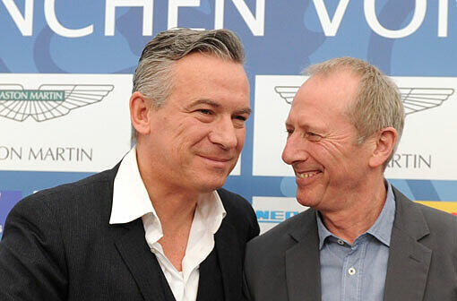 Arbeiten nicht mehr lange zusammen: Otto Steiner (l.) und Hep Monatzeder.
