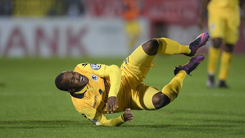 Sein letztes Spiel als Löwe? Victor Andrade in der Pokalpartie gegen die Würzburger Kickers. Sein letztes Spiel als Löwe? Victor Andrade in der Pokalpartie gegen die Würzburger Kickers.